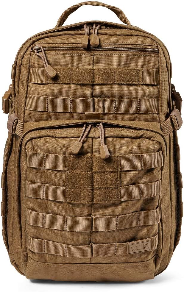 Load image into Gallery viewer, 5.11 Tactical Backpack Rush 12 2.0 Military Molle Pack, CCW and Laptop Compartment, 24 Liter, Small, Style 56561, Kangaroo