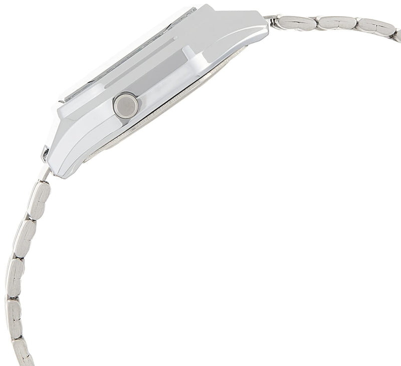 Load image into Gallery viewer, Casio Ladies Mid-Size Silver Tone Digital Retro Watch LA-680WA-7DF