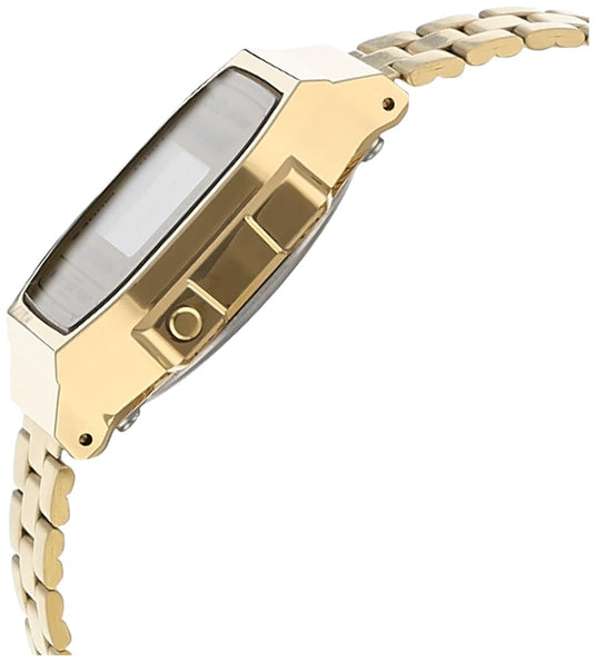Casio Vintage Retro Gold Digital Dial Stainless Steel Unisex Watch A168WG9UR