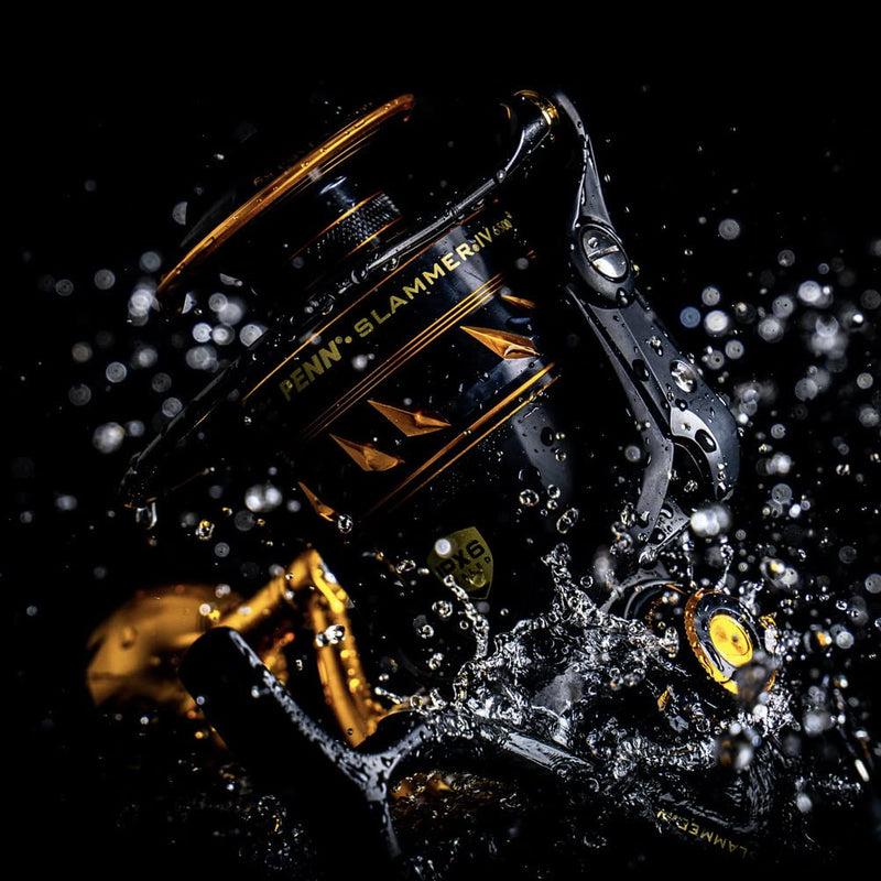 Load image into Gallery viewer, PENN Slammer IV Spinning Black Gold 11 oz