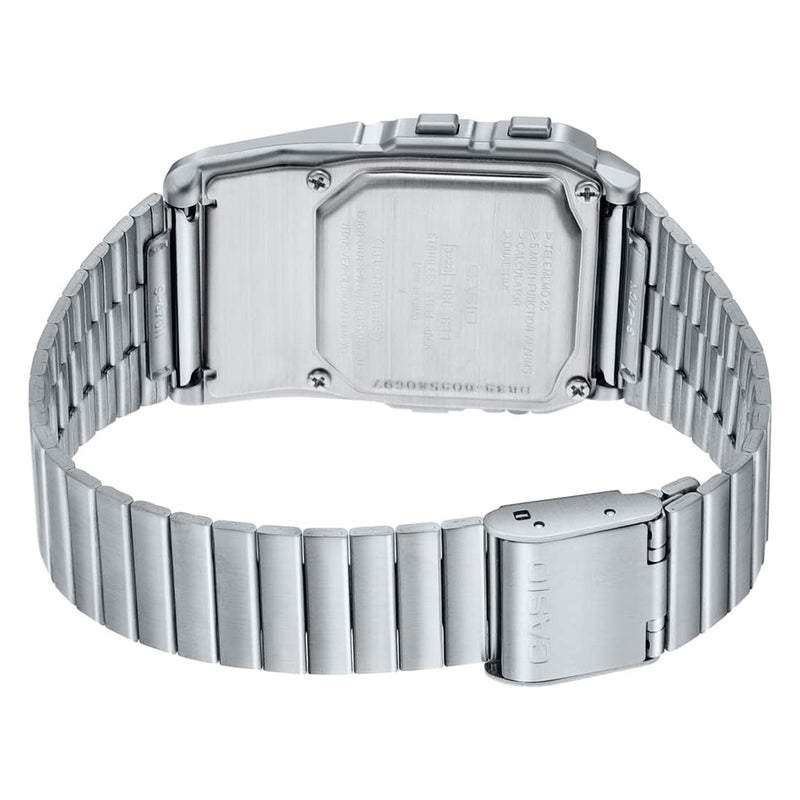 Load image into Gallery viewer, Casio Men's Silver Tone 25 Memory Calculator Databank Watch
