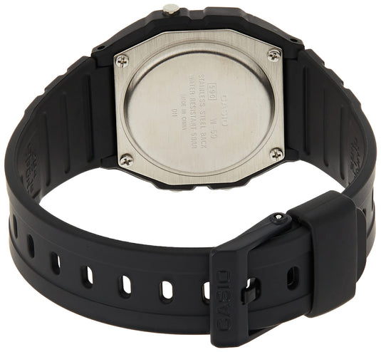 Casio Men's W59-1V Classic Black Digital Watch