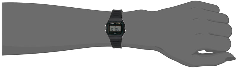 Load image into Gallery viewer, Casio F-91W-3DG - Black Watch, Black/White, Strip