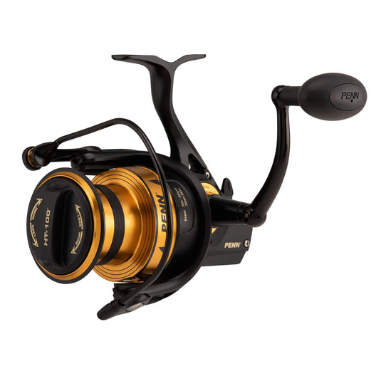 PENN SSVI5500LC Spinfisher VI 5500LC, CNC Gears, HT100 Drag, IPX5,Black Gold