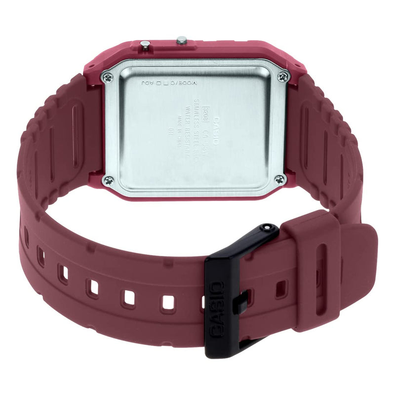 Load image into Gallery viewer, Casio CA-53WF-4B Calculator Red Digital Mens Watch Original New Classic CA-53