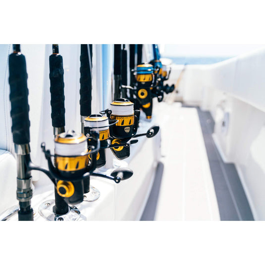 PENN Spinfisher VI Spinning Nearshore/Offshore Fishing Reel, HT-100 Front Drag, Max of 45lb | 20.4kg, Made with an All-Metal Reel Body and Spool Design