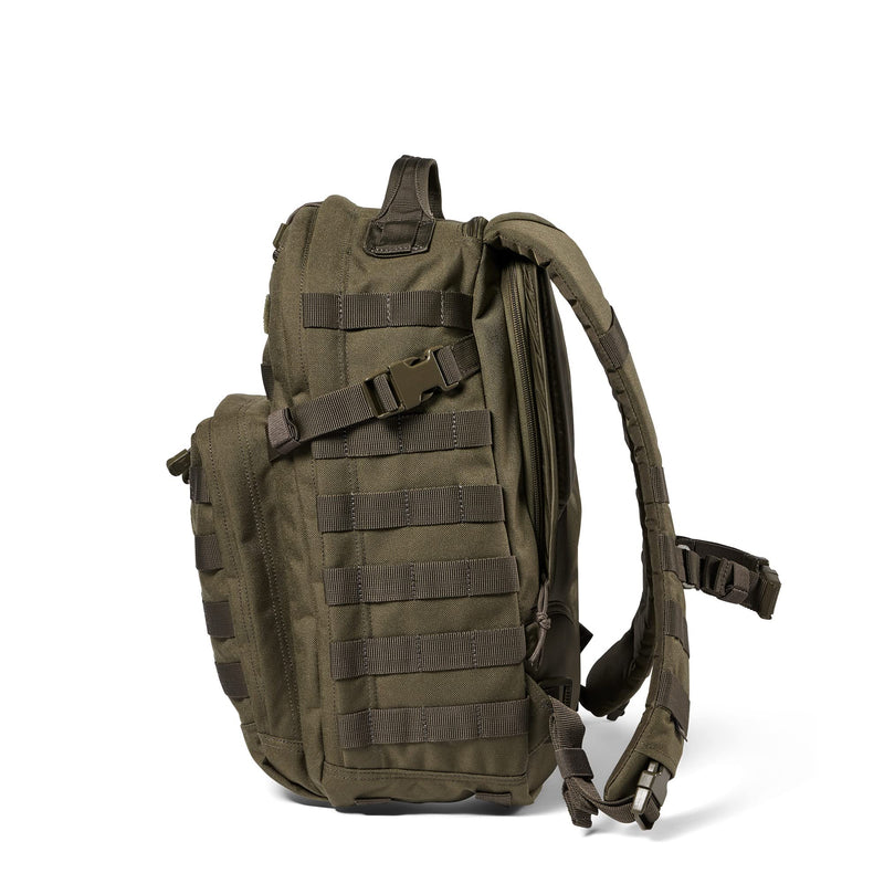 Load image into Gallery viewer, 5.11 Tactical Backpack – Rush 12 2.0 – Military Molle Pack, CCW and Laptop Compartment, 24 Liter, Small, Style 56561, Ranger Green