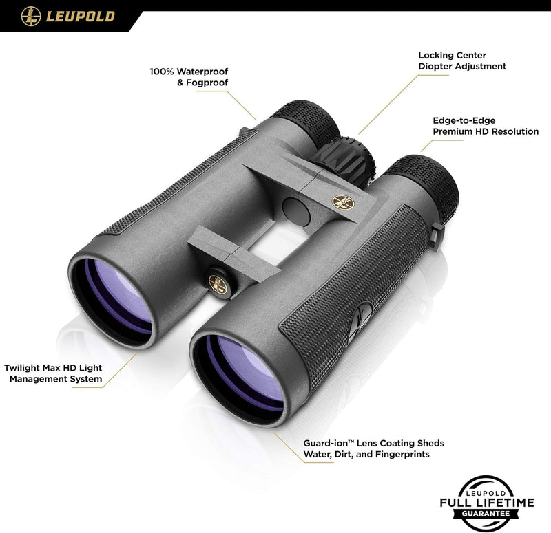 Load image into Gallery viewer, Leupold BX-4 Pro Guide HD Binoculars, 10x50mm, Shadow Gray (172670)