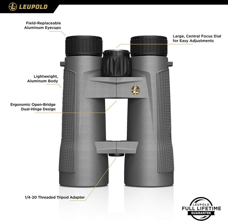 Load image into Gallery viewer, Leupold BX-4 Pro Guide HD Binoculars, 10x50mm, Shadow Gray (172670)