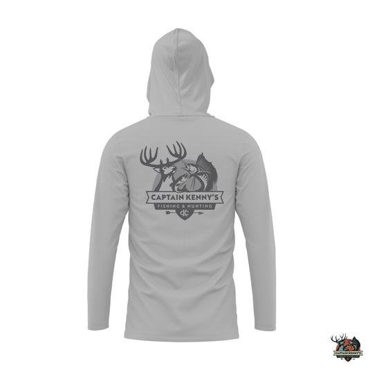 Captain Kenny's Super Soft Xtreme-Tek Long Sleeve Hoodie - Single Sleeve Print