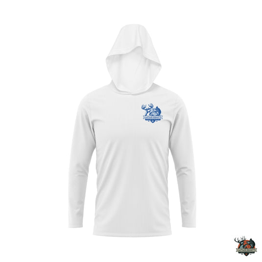 Captain Kenny's Super Soft DryFit Hoodie, Offshore by Pete Agardy