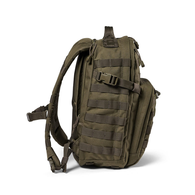 Load image into Gallery viewer, 5.11 Tactical Backpack – Rush 12 2.0 – Military Molle Pack, CCW and Laptop Compartment, 24 Liter, Small, Style 56561, Ranger Green