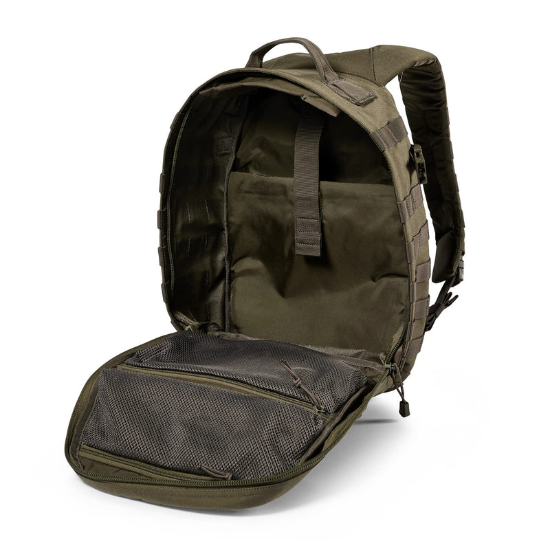 Load image into Gallery viewer, 5.11 Tactical Backpack – Rush 12 2.0 – Military Molle Pack, CCW and Laptop Compartment, 24 Liter, Small, Style 56561, Ranger Green