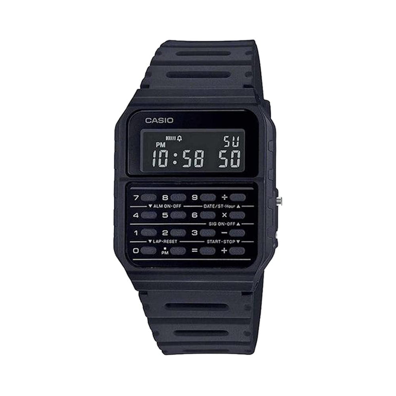 Load image into Gallery viewer, Casio CA-53WF-1B Calculator Black Digital Mens Watch Original New Classic CA-53