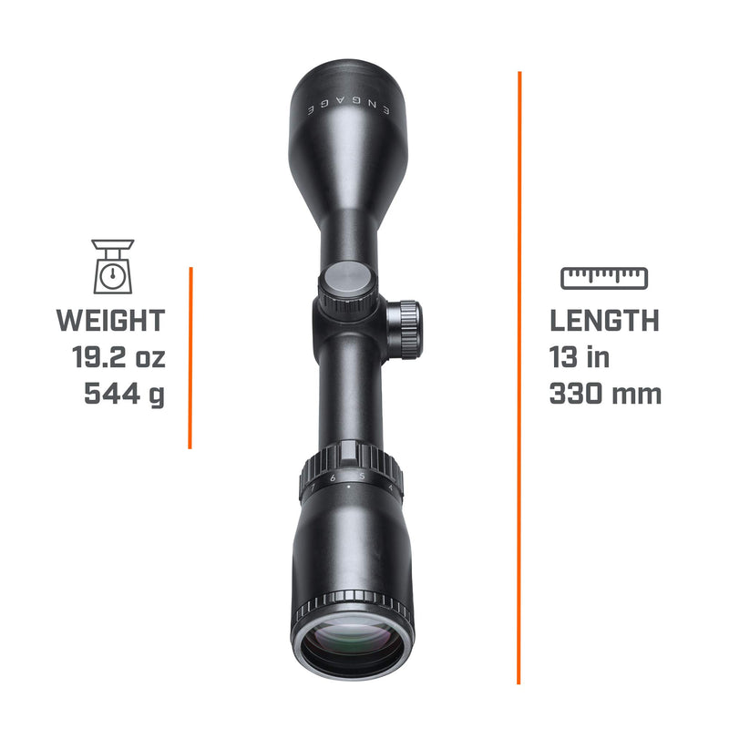 Load image into Gallery viewer, Bushnell Engage 4-12x40mm Riflescope, Fully Multi Coated Optics with Deploy MOA Reticle Hunting Riflescope