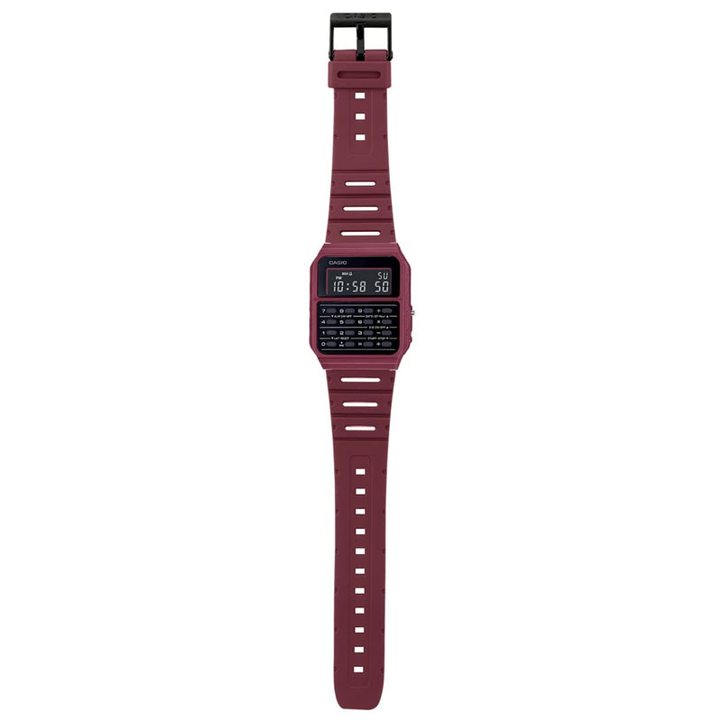 Load image into Gallery viewer, Casio CA-53WF-4B Calculator Red Digital Mens Watch Original New Classic CA-53