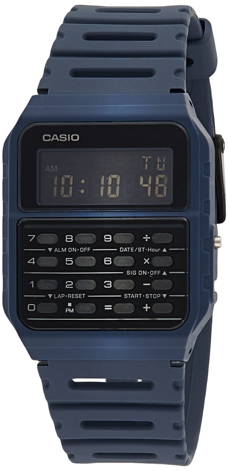 Load image into Gallery viewer, Casio CA-53WF-2B Calculator Blue Digital Mens Watch Original New Classic CA-53