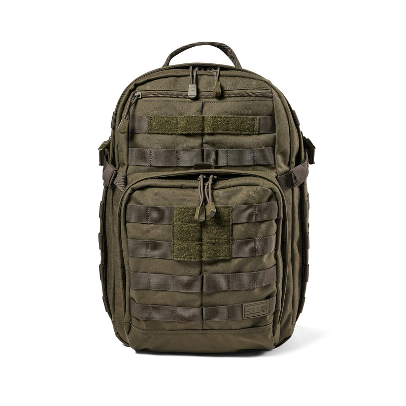 Load image into Gallery viewer, 5.11 Tactical Backpack – Rush 12 2.0 – Military Molle Pack, CCW and Laptop Compartment, 24 Liter, Small, Style 56561, Ranger Green