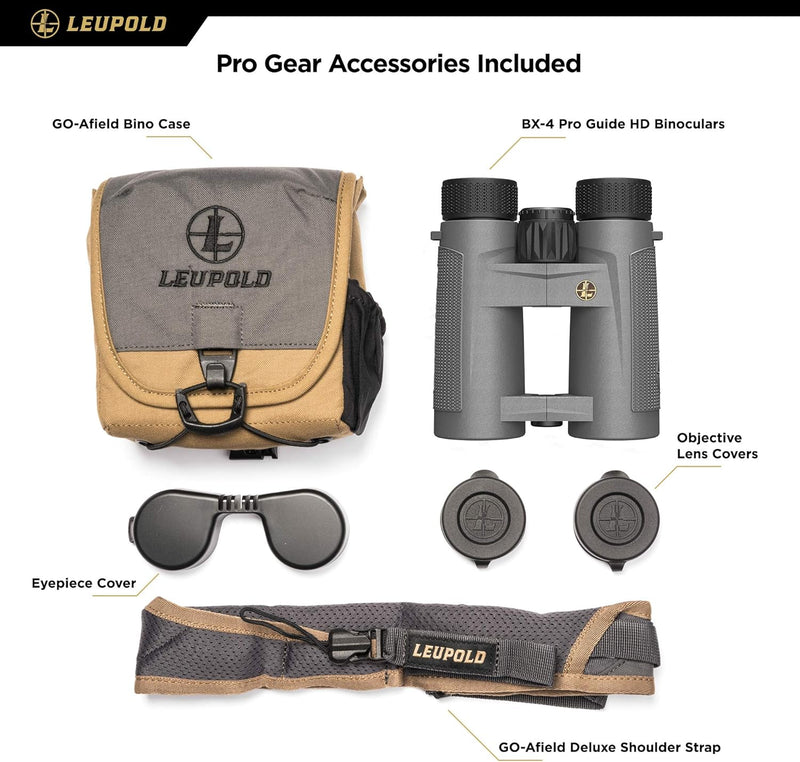 Load image into Gallery viewer, Leupold BX-4 Pro Guide HD Binoculars, 10x42mm, Shadow Gray (172666)