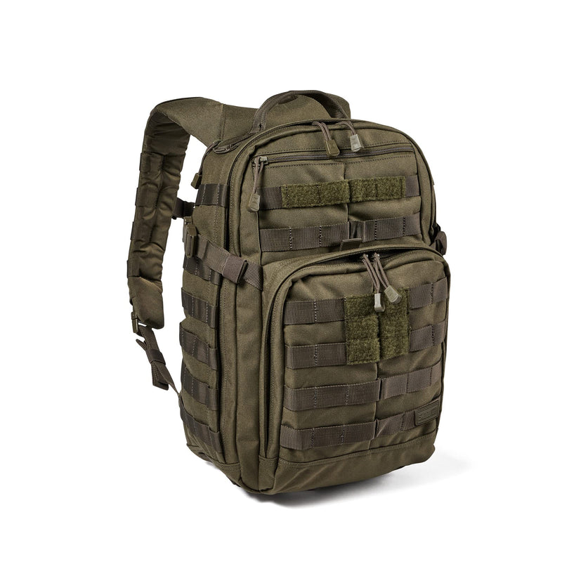 Load image into Gallery viewer, 5.11 Tactical Backpack – Rush 12 2.0 – Military Molle Pack, CCW and Laptop Compartment, 24 Liter, Small, Style 56561, Ranger Green