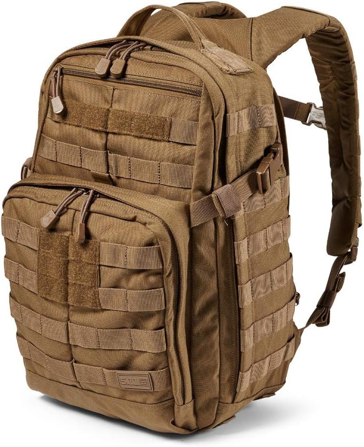 Load image into Gallery viewer, 5.11 Tactical Backpack Rush 12 2.0 Military Molle Pack, CCW and Laptop Compartment, 24 Liter, Small, Style 56561, Kangaroo