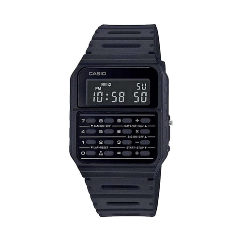 Casio CA-53WF-1B Calculator Black Digital Mens Watch Original New Classic CA-53