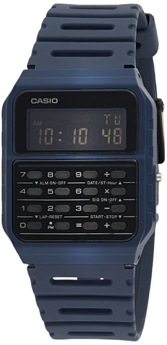 Casio CA-53WF-2B Calculator Blue Digital Mens Watch Original New Classic CA-53