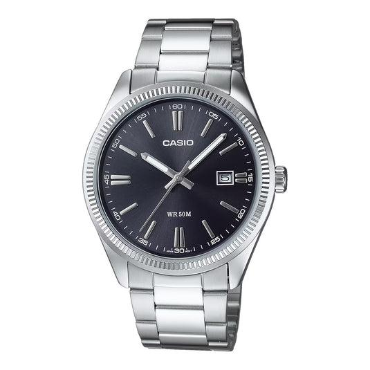 Casio Classic Silver Watch MTP1302D-1A1