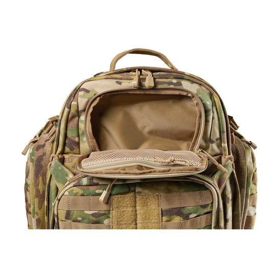 5.11 Tactical Backpack Rush 72 2.0 Military Molle Pack, CCW with Multiple Compartments, 55 Liter, Large, Style 56565 Multicam