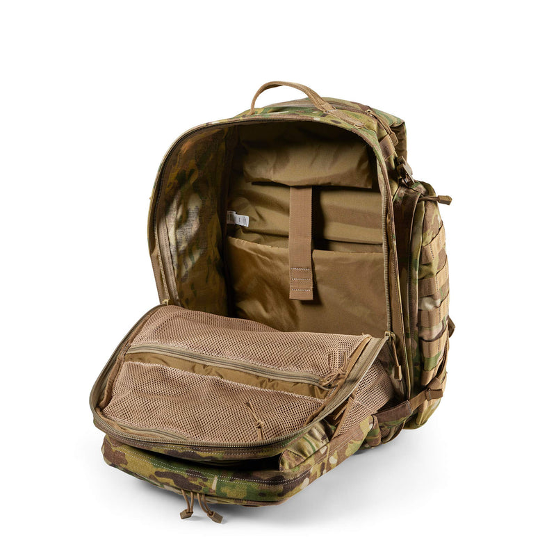 Load image into Gallery viewer, 5.11 Tactical Backpack Rush 72 2.0 Military Molle Pack, CCW with Multiple Compartments, 55 Liter, Large, Style 56565 Multicam
